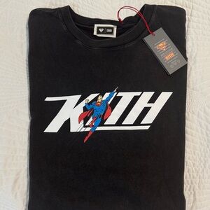 Kith X Superman Flight Logo Vintage Tee